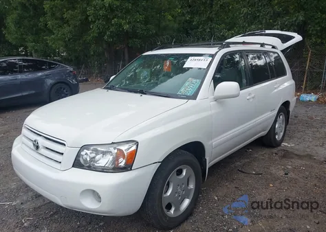 2007 Toyota Highlander Limited V6 из США, поврежденный, VIN JTEDP21A570128725